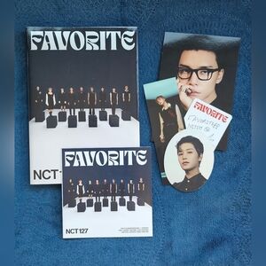 NCT 127, Favorite Album with everything included.. photocard, postcard,